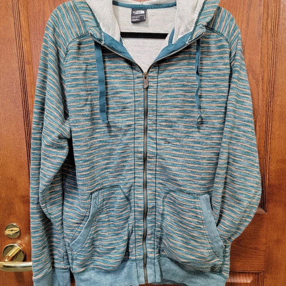 The North Face Other - The North Face Striped Hooded Jacket